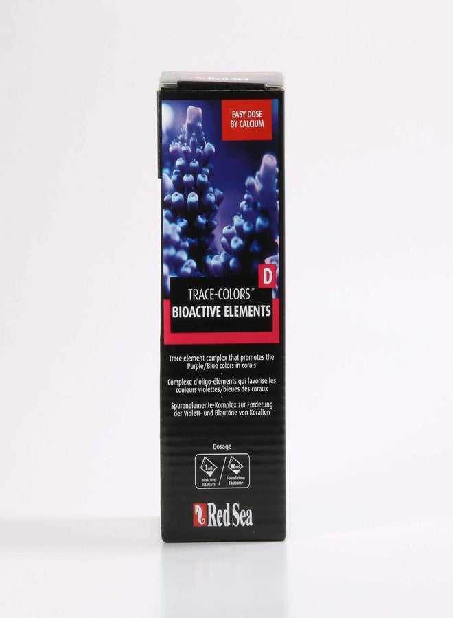 Red Sea Trace Colors D Bioactive Elements for Reef Aquarium 500ml - Image 1